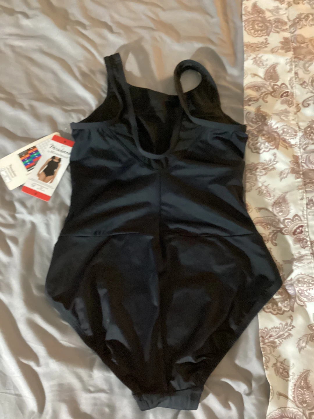 NWT Miradonna by Miraclesuit Black Swimsuit - Size 8 - photo 4