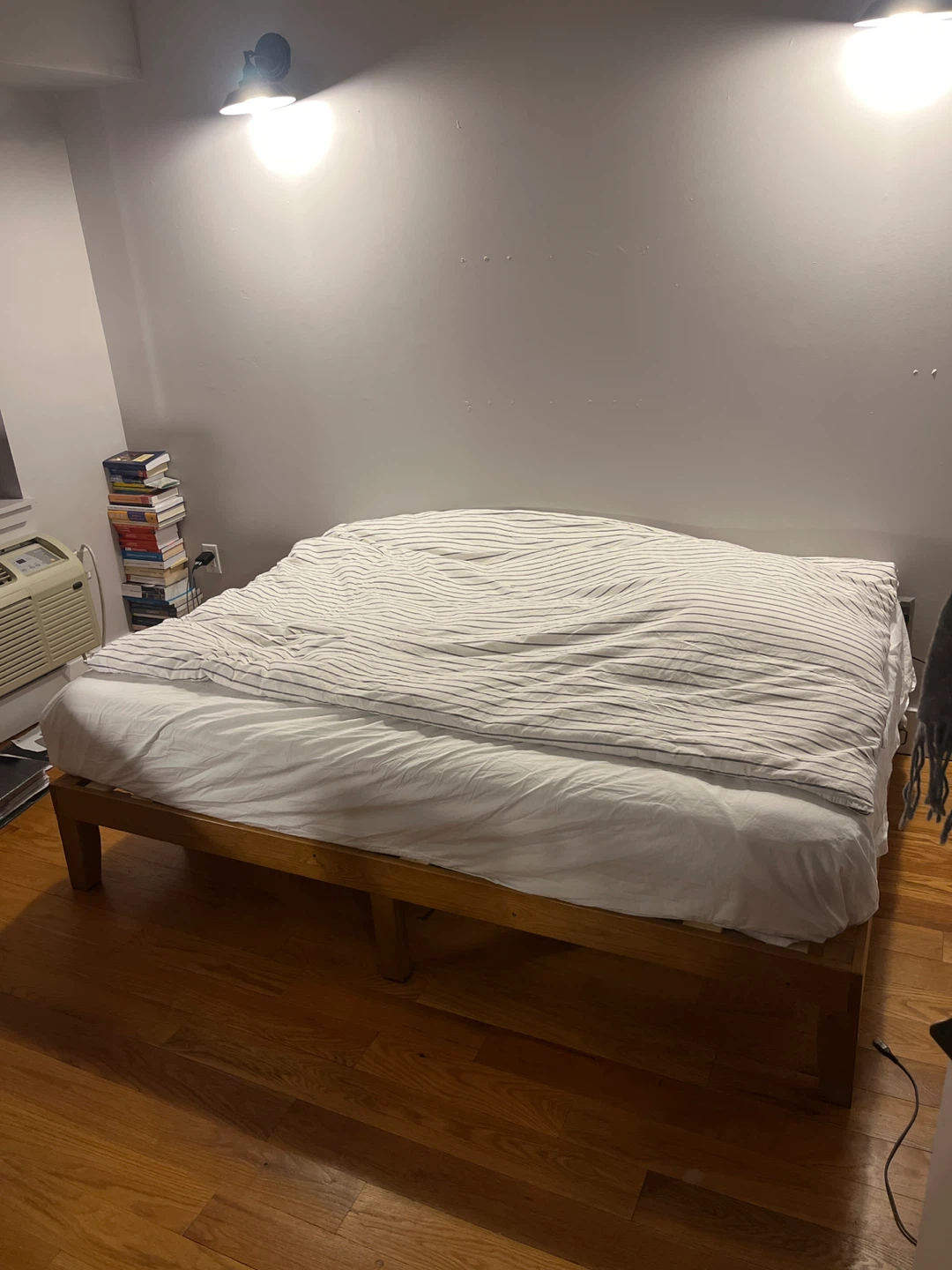 Selling full-size bed frame and mattress