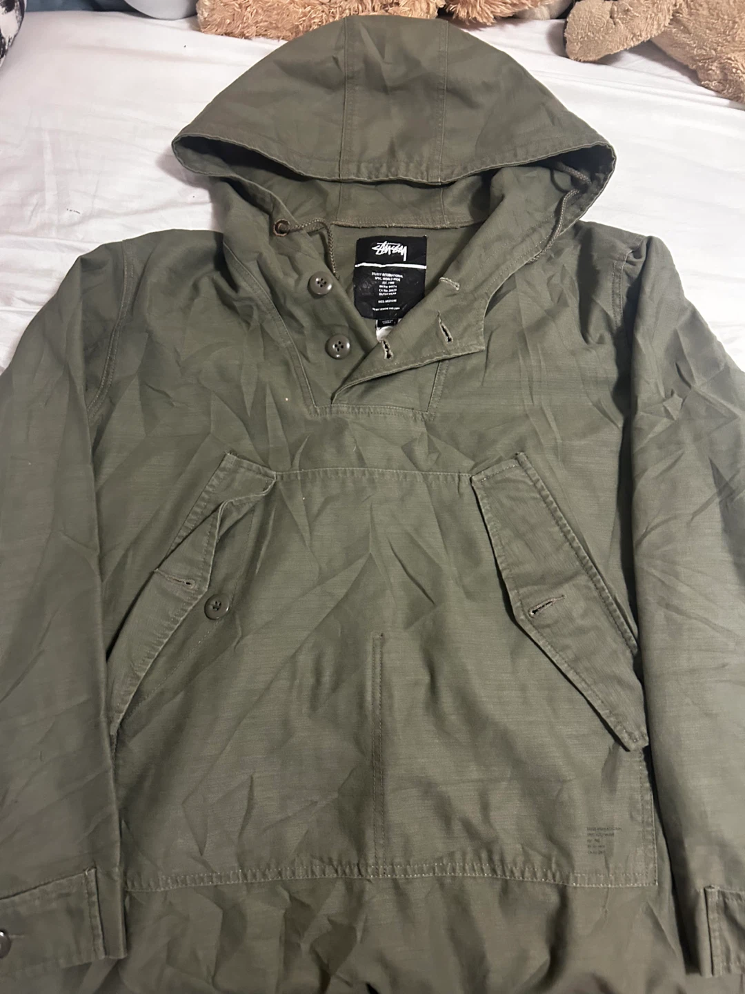 Stussy Contrast Ripstop Anorak / Hooded Anorak