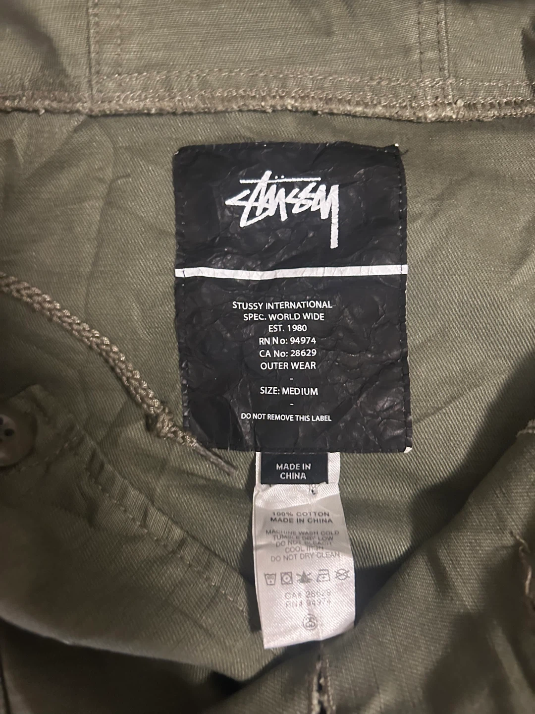 Stussy Contrast Ripstop Anorak / Hooded Anorak - photo 3