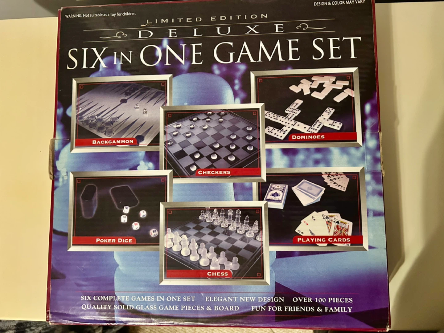 Deluxe Six in One Game Set - Never Used! - photo 2