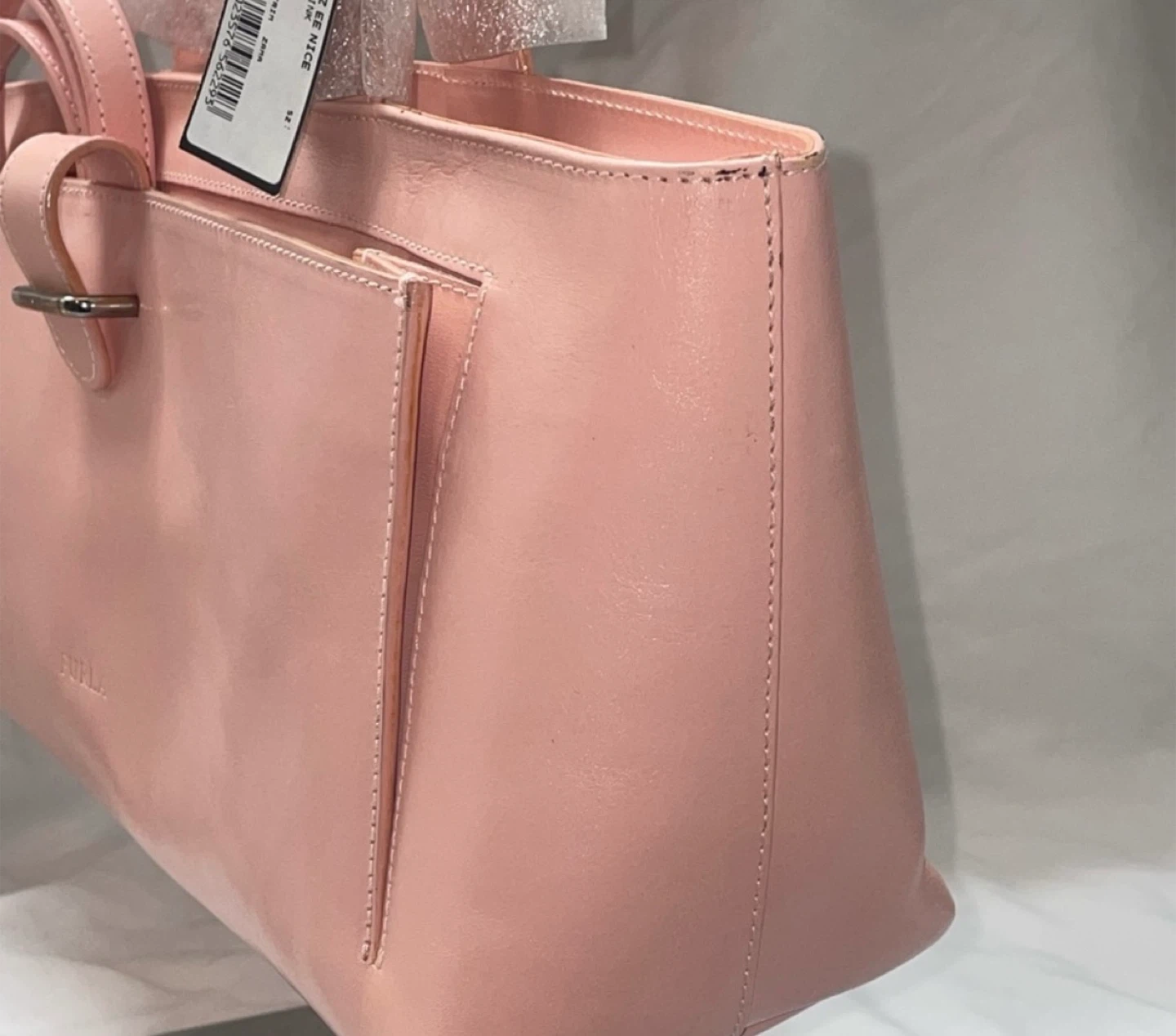 Furla Pink Leather rectangular Bag - photo 4