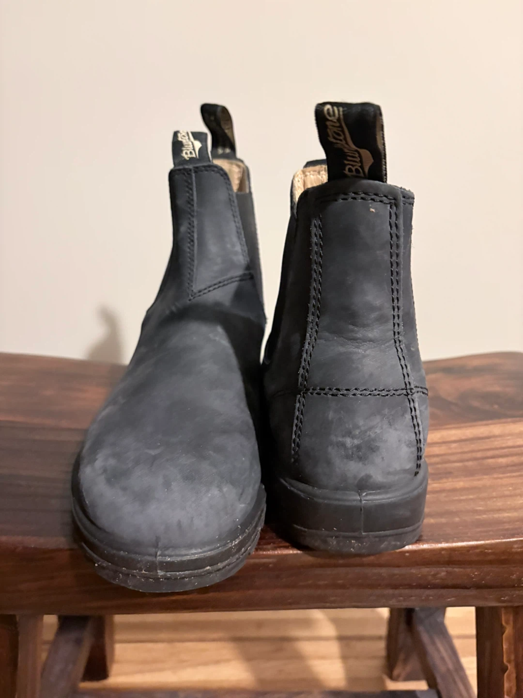 Blundstone 500 grey Leather Chelsea Boots