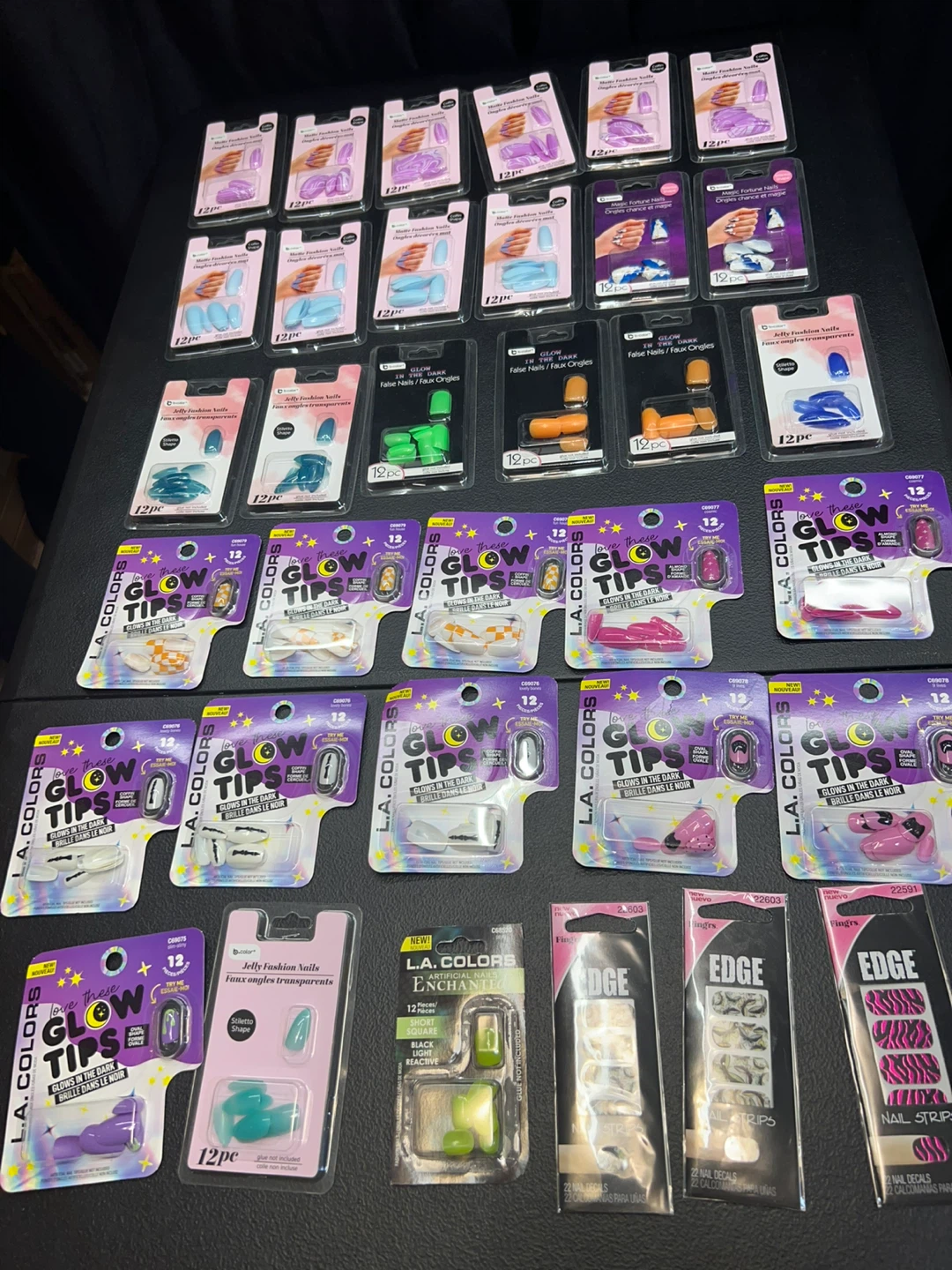 L.A. Colors Glow Tips - New! 31 pieces