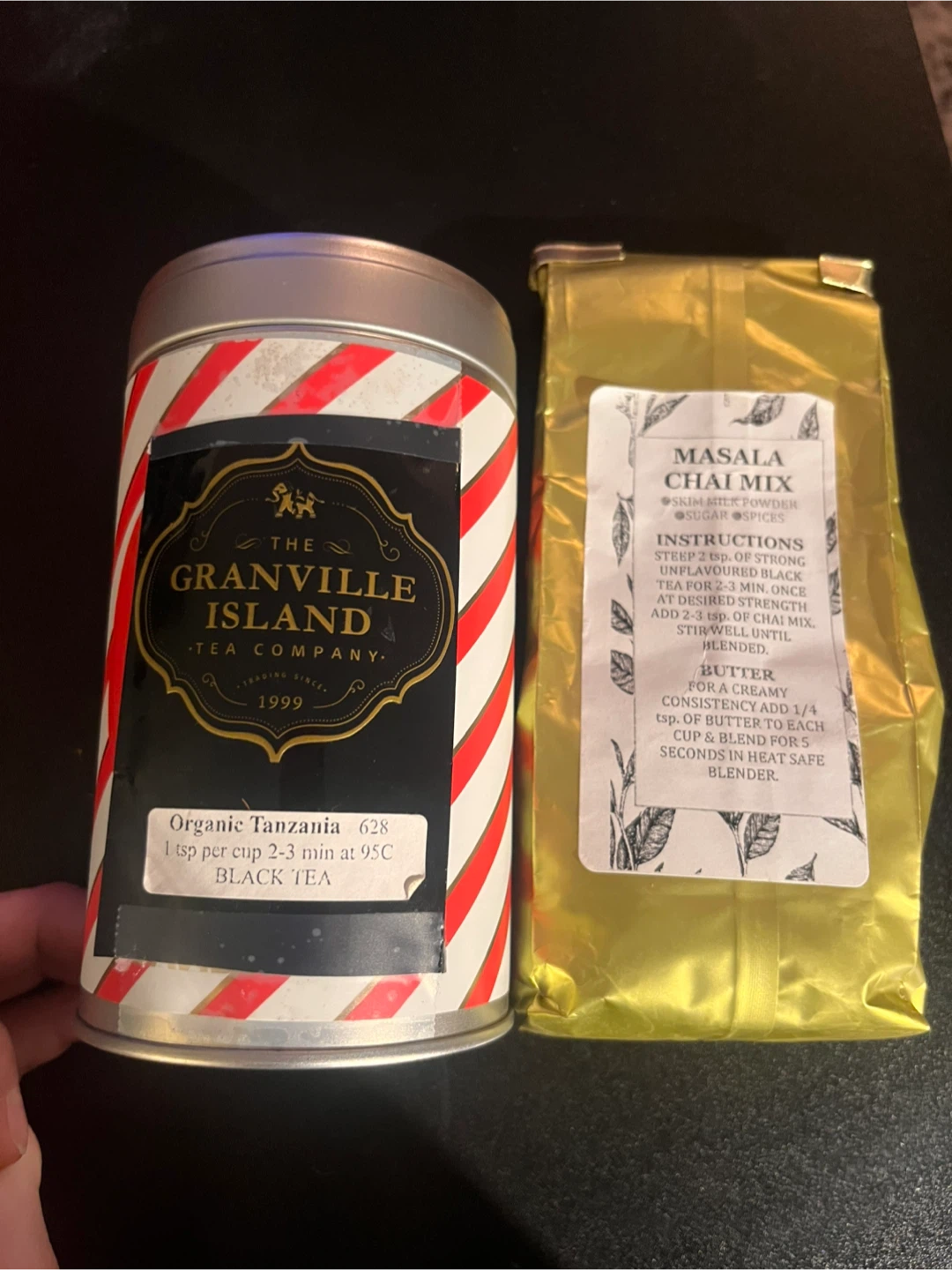 Variety of Tea Tins: DAVIDsTEA, Kusmi Tea, Granville Island - photo 3