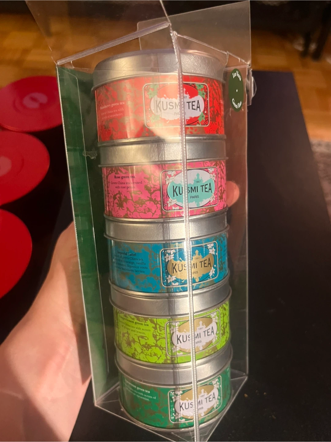 Variety of Tea Tins: DAVIDsTEA, Kusmi Tea, Granville Island - photo 4