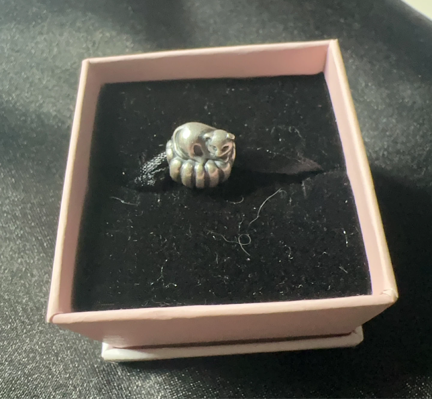 Pandora Sleeping Cat Charm - photo 2