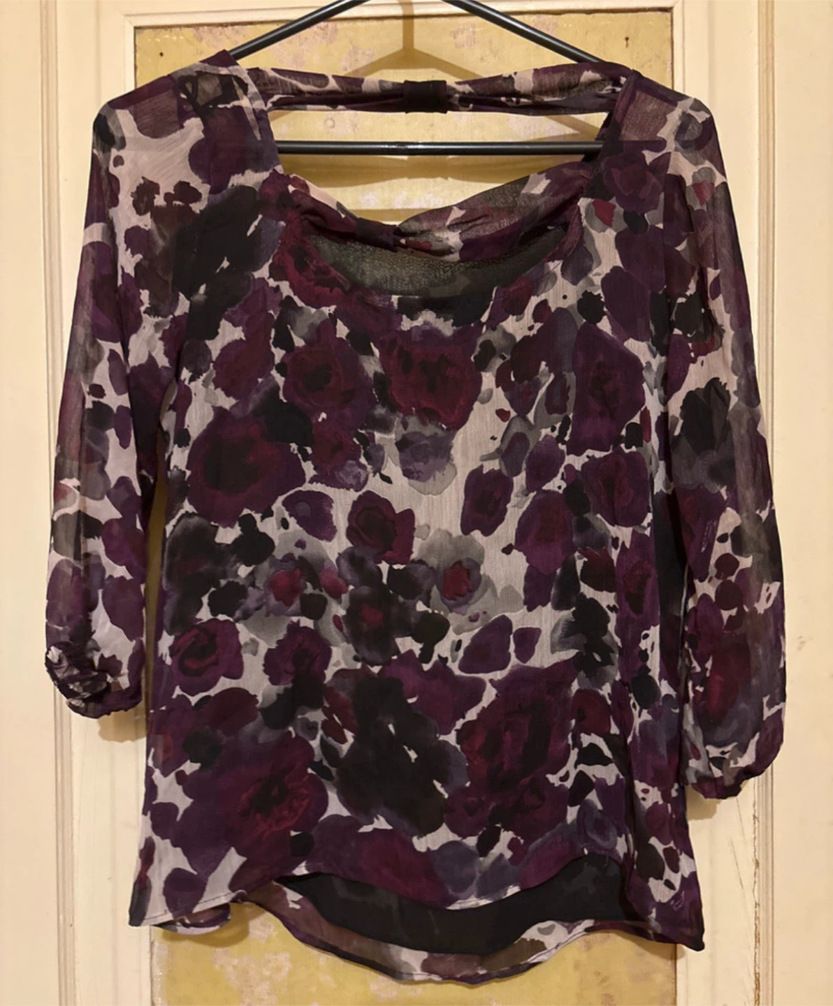 Reitmans Floral Blouse sz(small petite) - photo 3