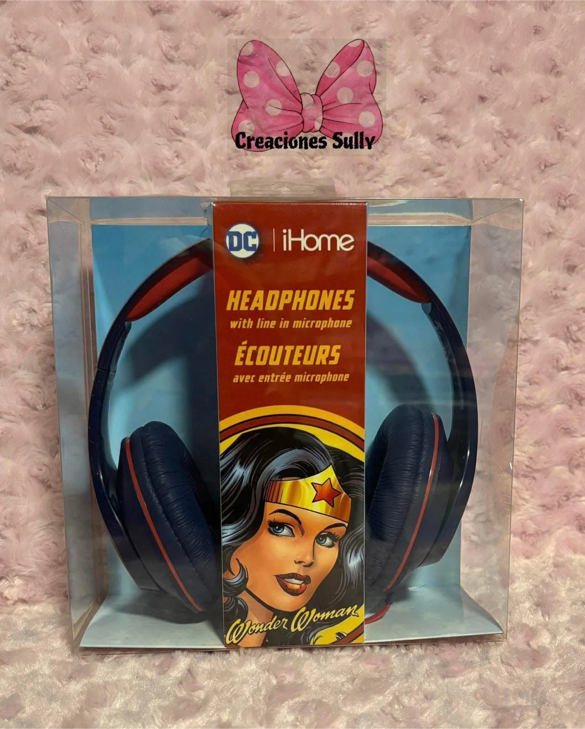 New iHome DC Wonder Woman Headphones