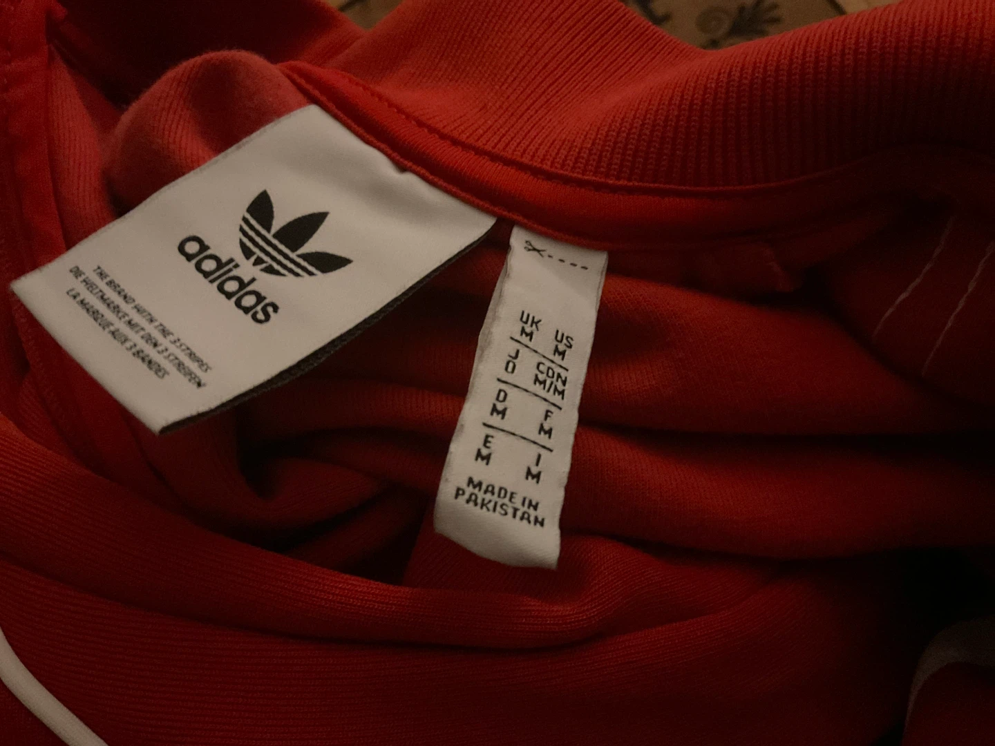 Vintage Adidas Red Track Jacket Size M - photo 5