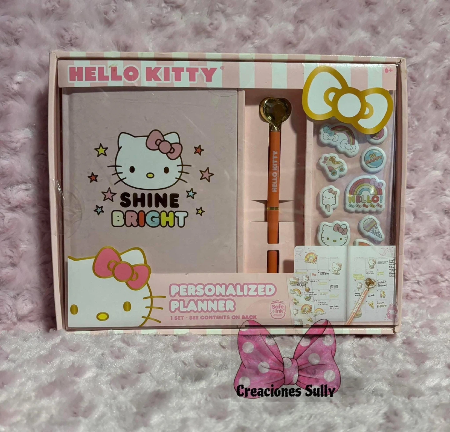 Hello Kitty Personalized Planner Set - New!