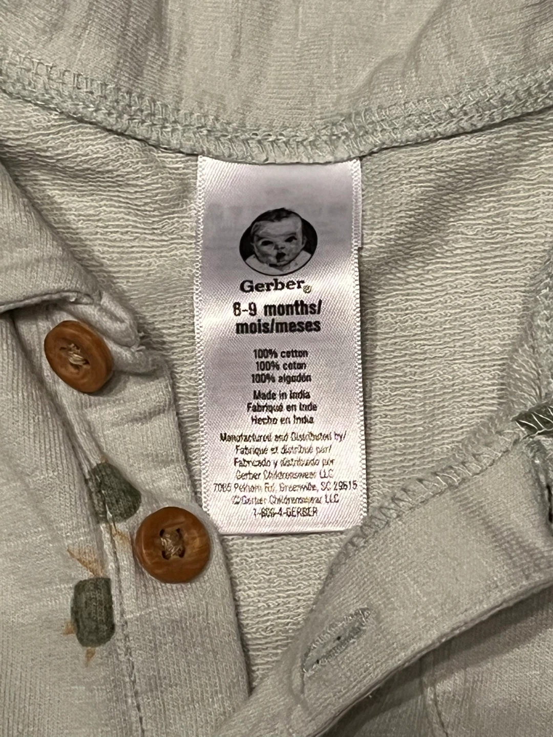 Gerber & Nike Baby Rompers - Size 6-9 Months - photo 2