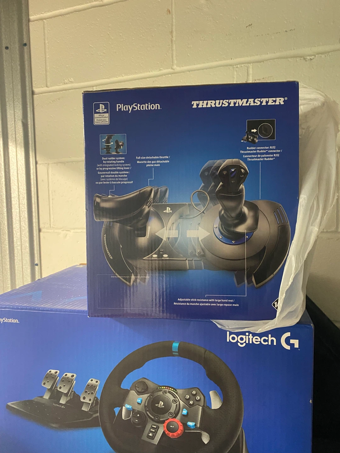 Thrustmaster Flight Stick & Logitech G29 Racing Wheel - photo 2