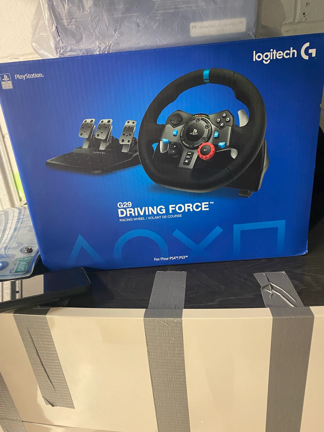 Thrustmaster Flight Stick & Logitech G29 Racing Wheel