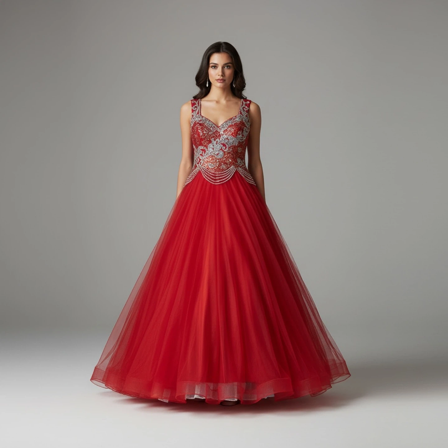 Red dress