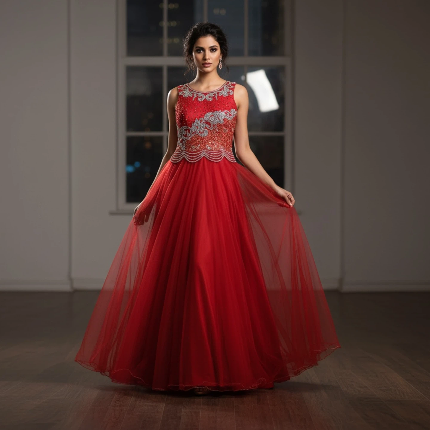Red dress - photo 2