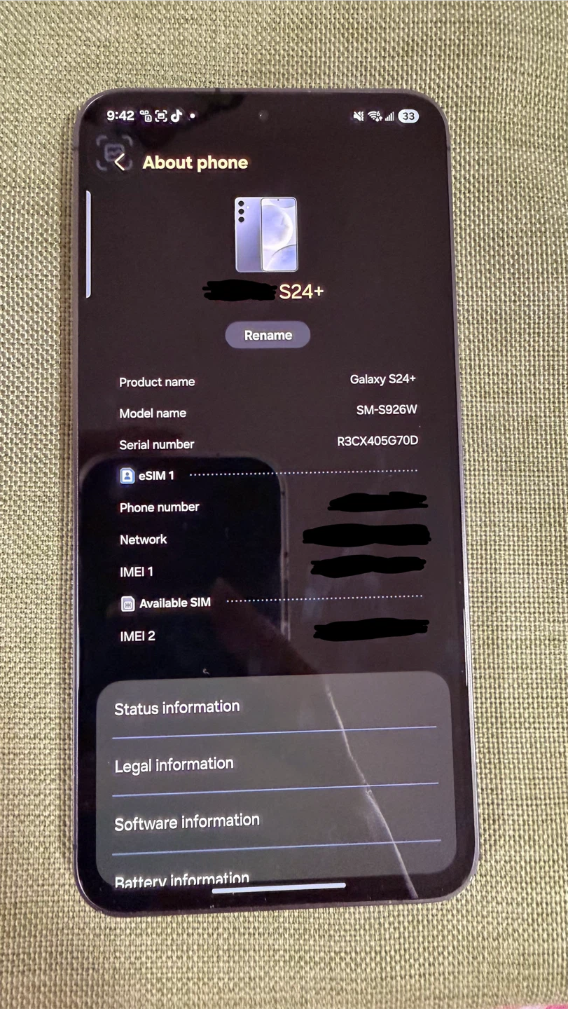 Samsung Galaxy S24+ (SM-S926W) - photo 3