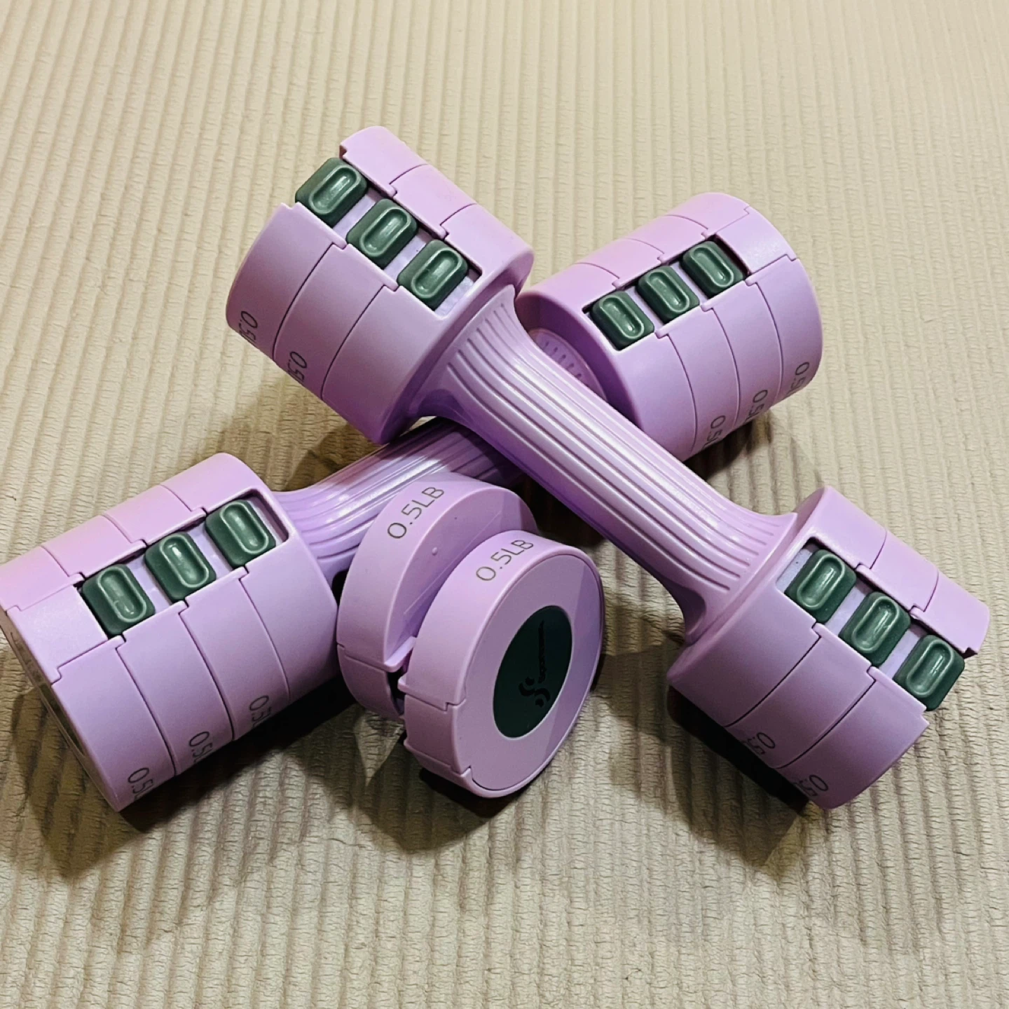 Adjustable Dumbbells - 5 lb Set