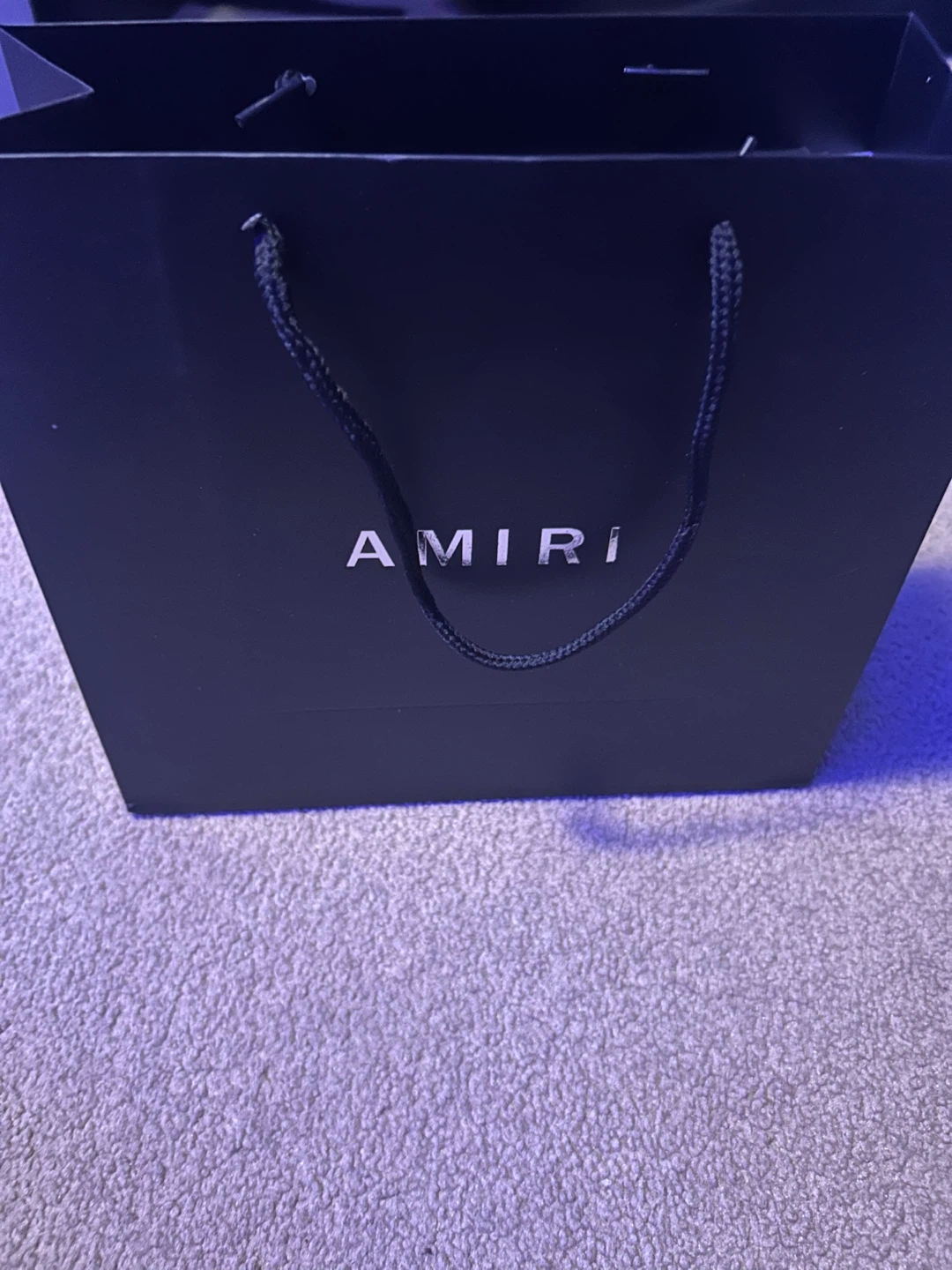 AMIRI Black Leather Belt with Silver Logo Buckle - photo 4