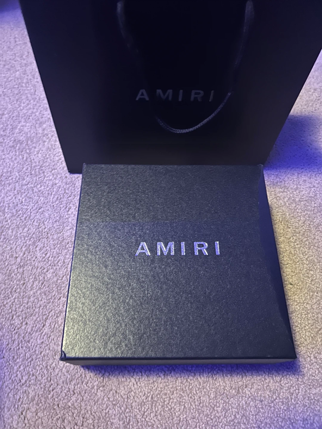 AMIRI Black Leather Belt with Silver Logo Buckle - photo 3