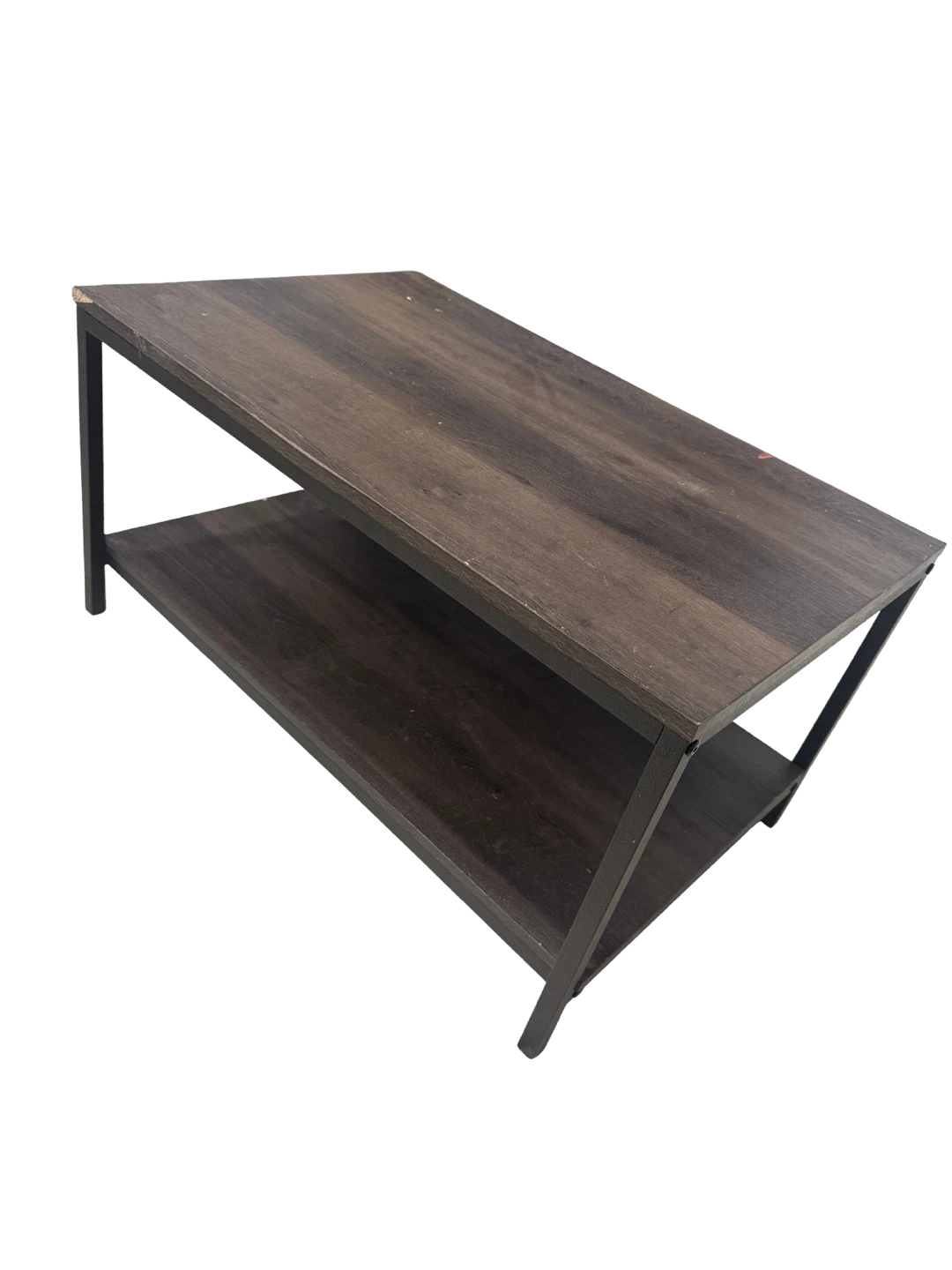FREE Brown Wood & Metal Coffee Table