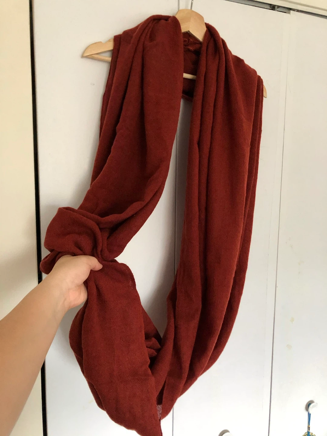 Red Infinity Scarf - photo 3