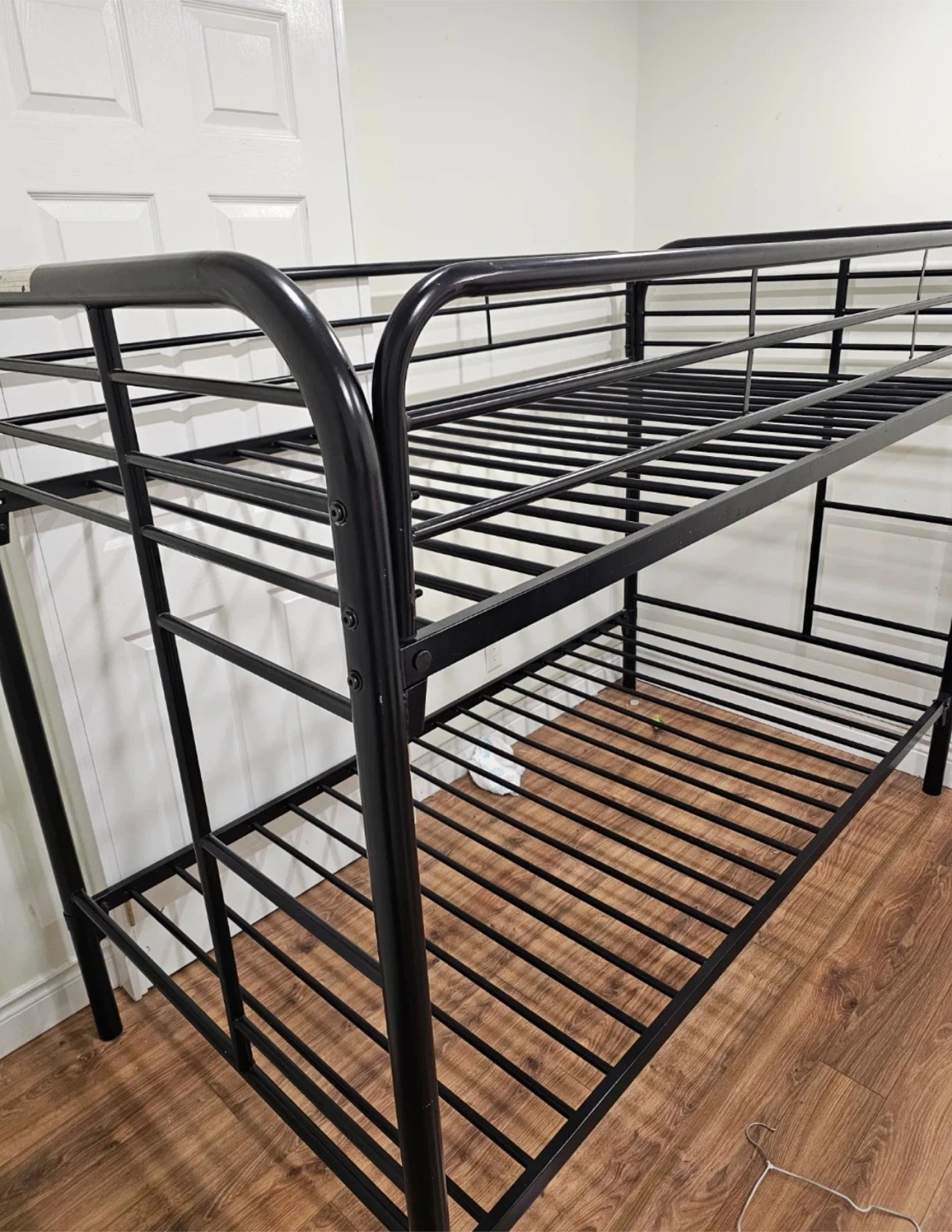 Black Metal Bunk Bed Frame - photo 2