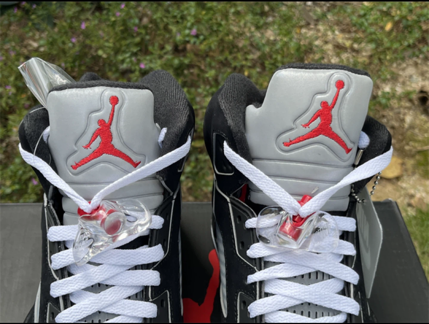 New Air Jordan 5  Metallic black dm for available sizes - photo 4