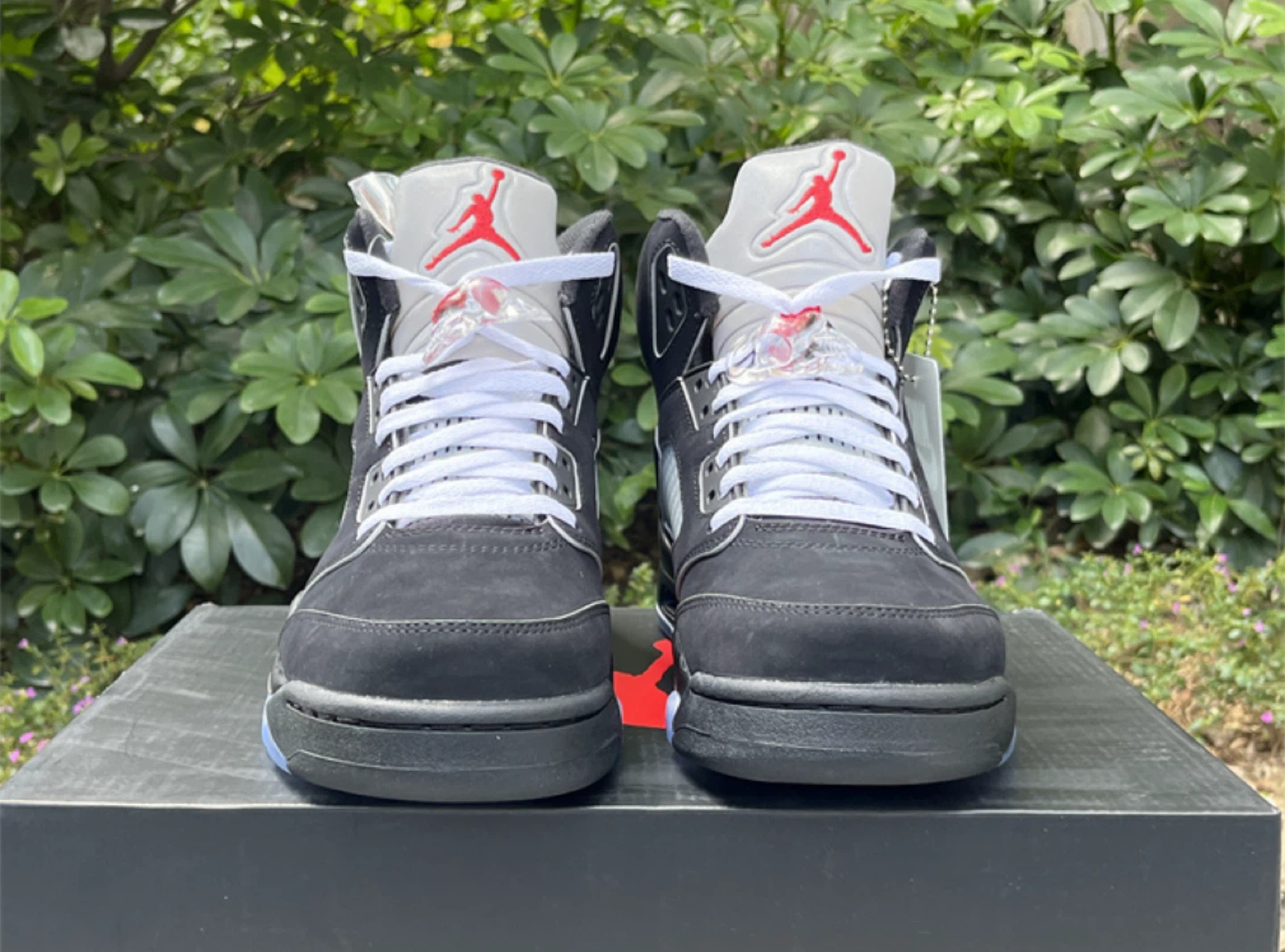 New Air Jordan 5  Metallic black dm for available sizes - photo 3