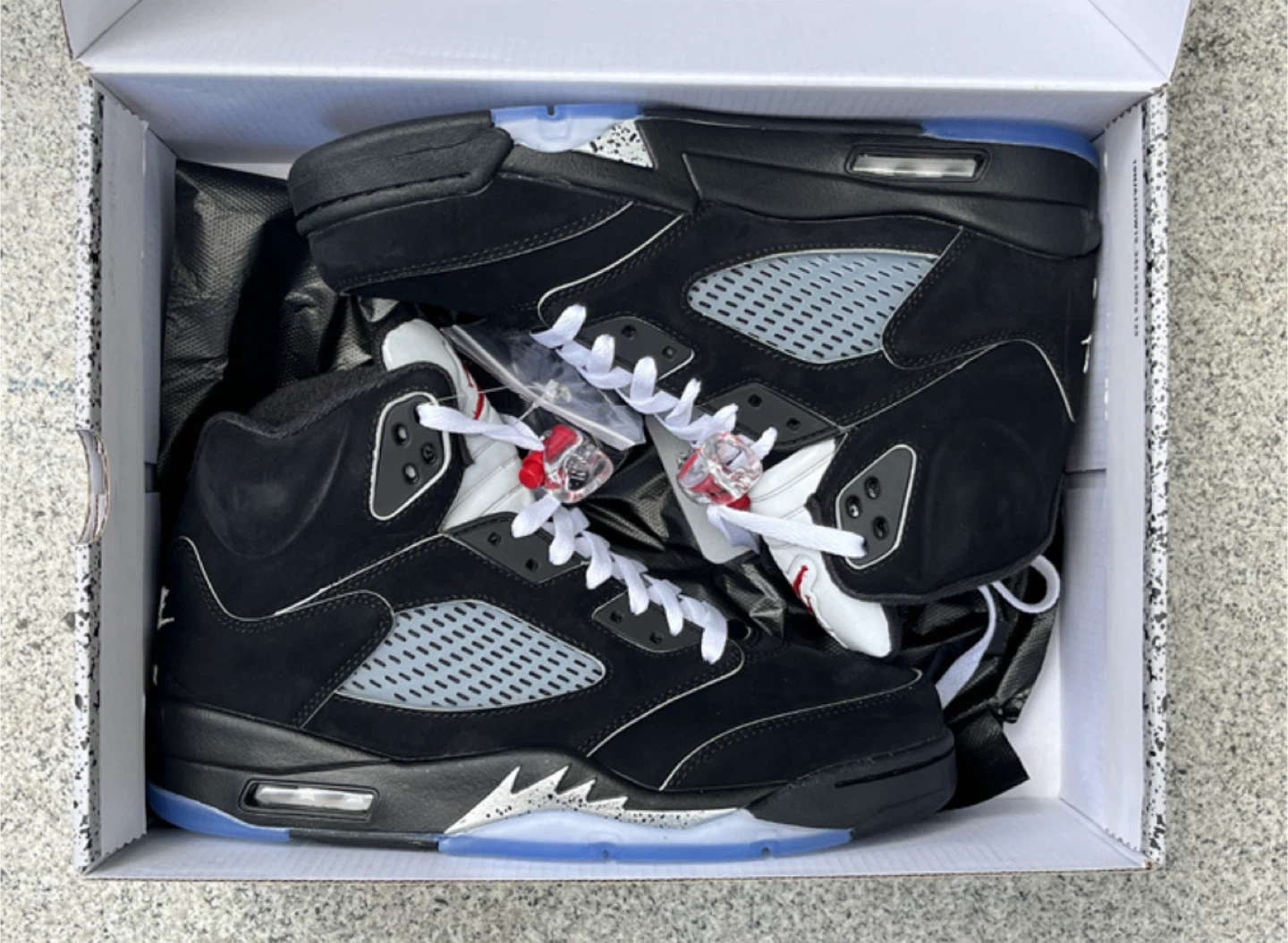 New Air Jordan 5  Metallic black dm for available sizes