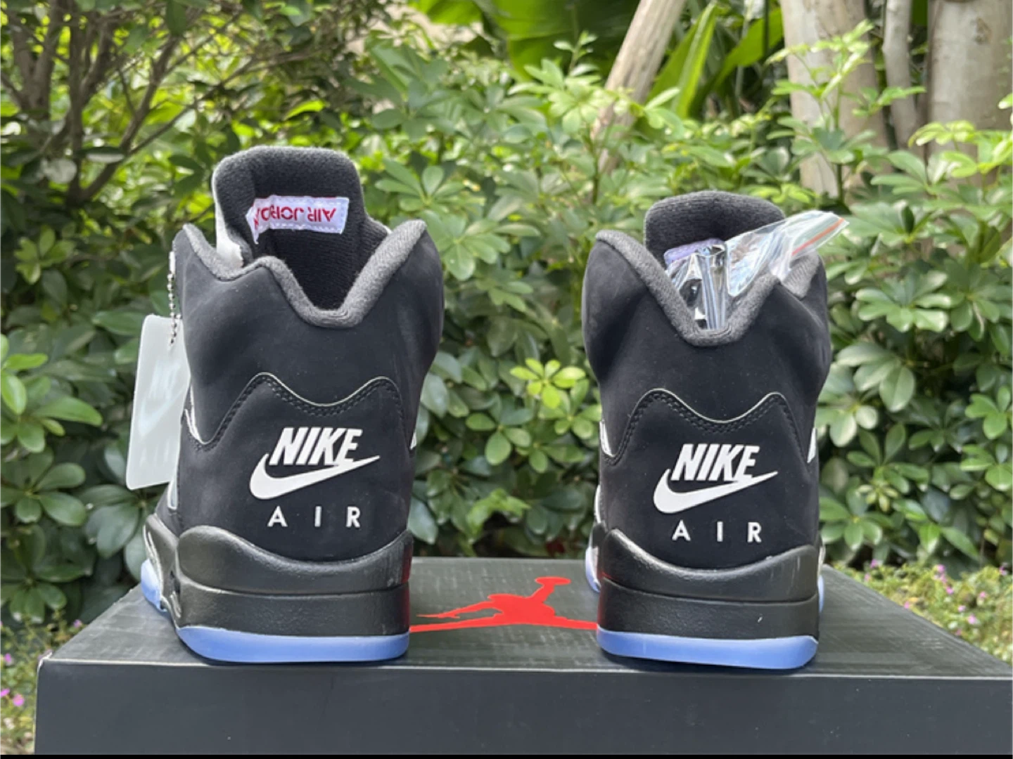 New Air Jordan 5  Metallic black dm for available sizes - photo 2
