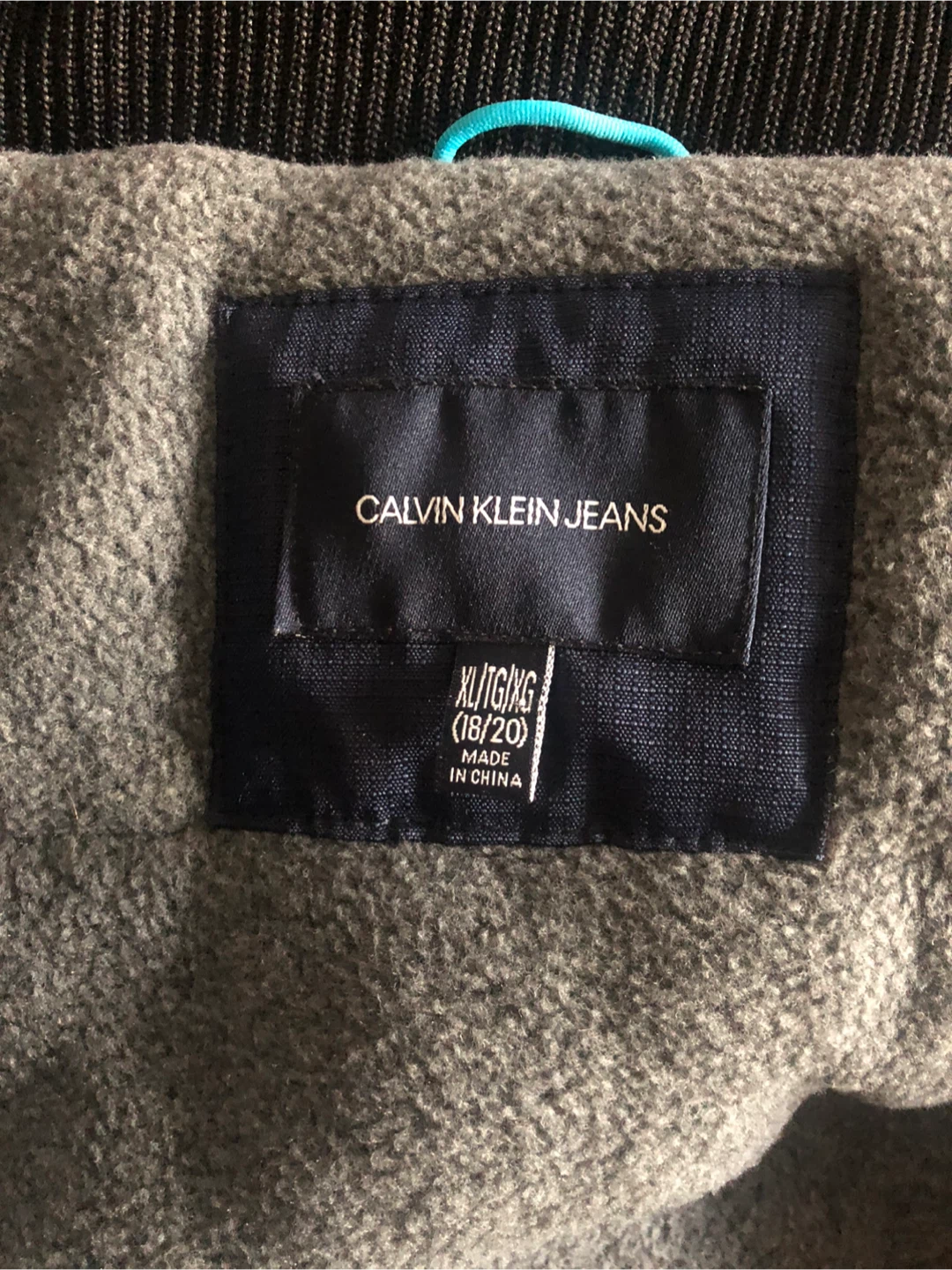 Calvin Klein Jeans XL (18/20) Navy Blue Jacket - photo 3