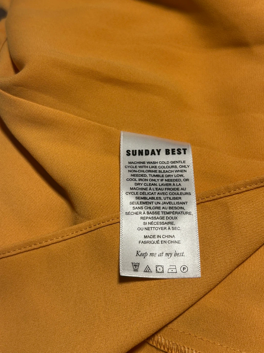 Sunday Best Gold Dress - Size Large - photo 2