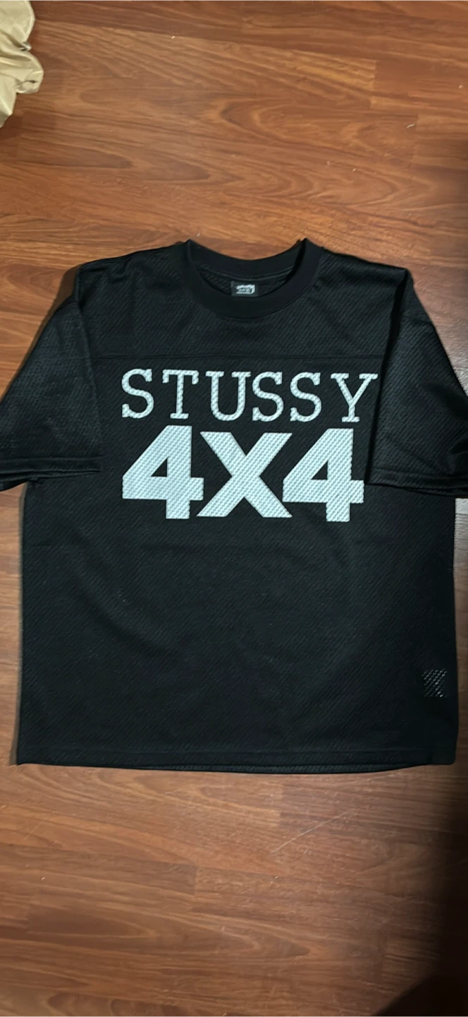 Stussy 4X4 Mesh Football Jersey - Size S