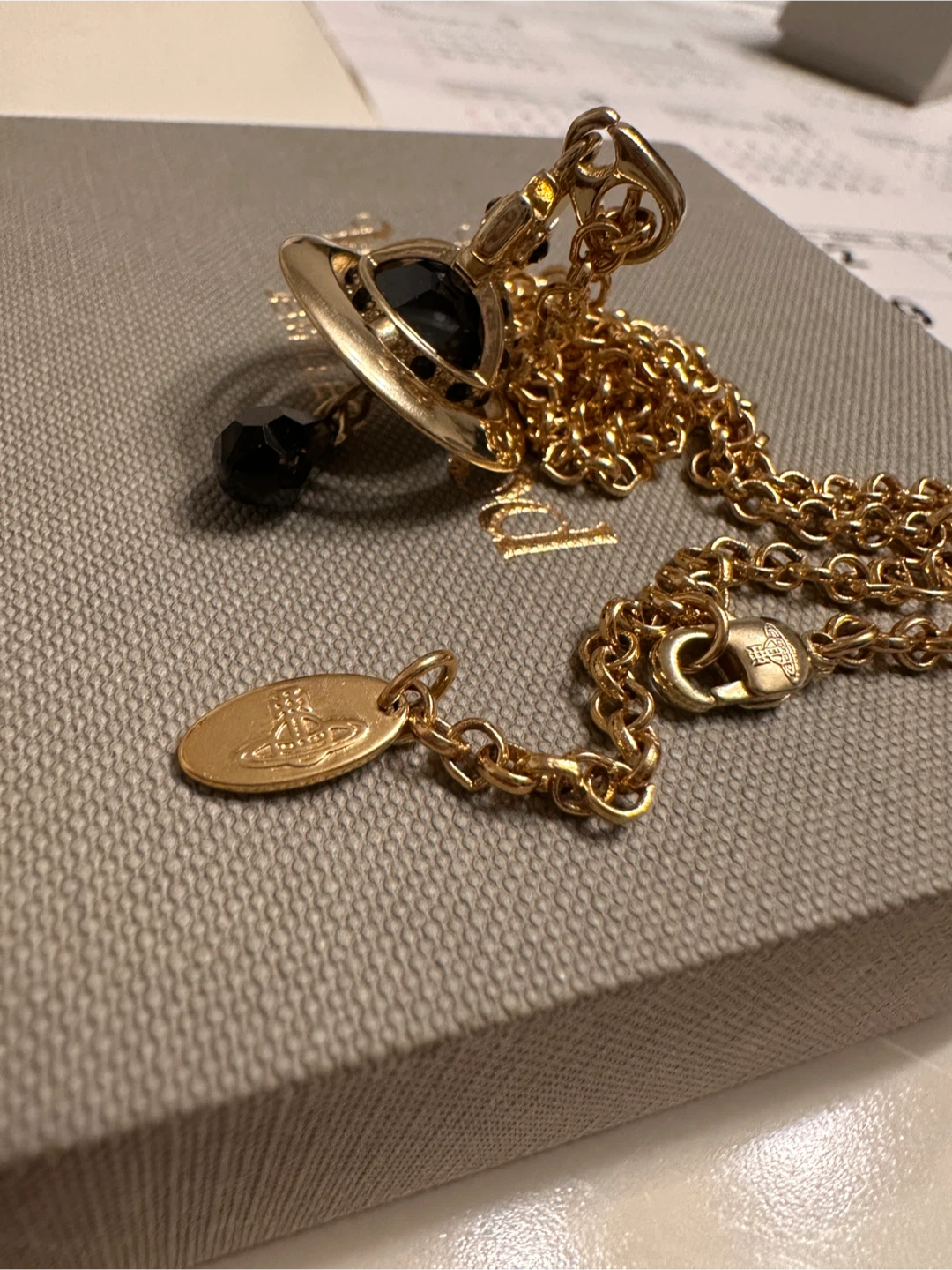 Vivienne Westwood Gold-Tone Orb Necklace - photo 2