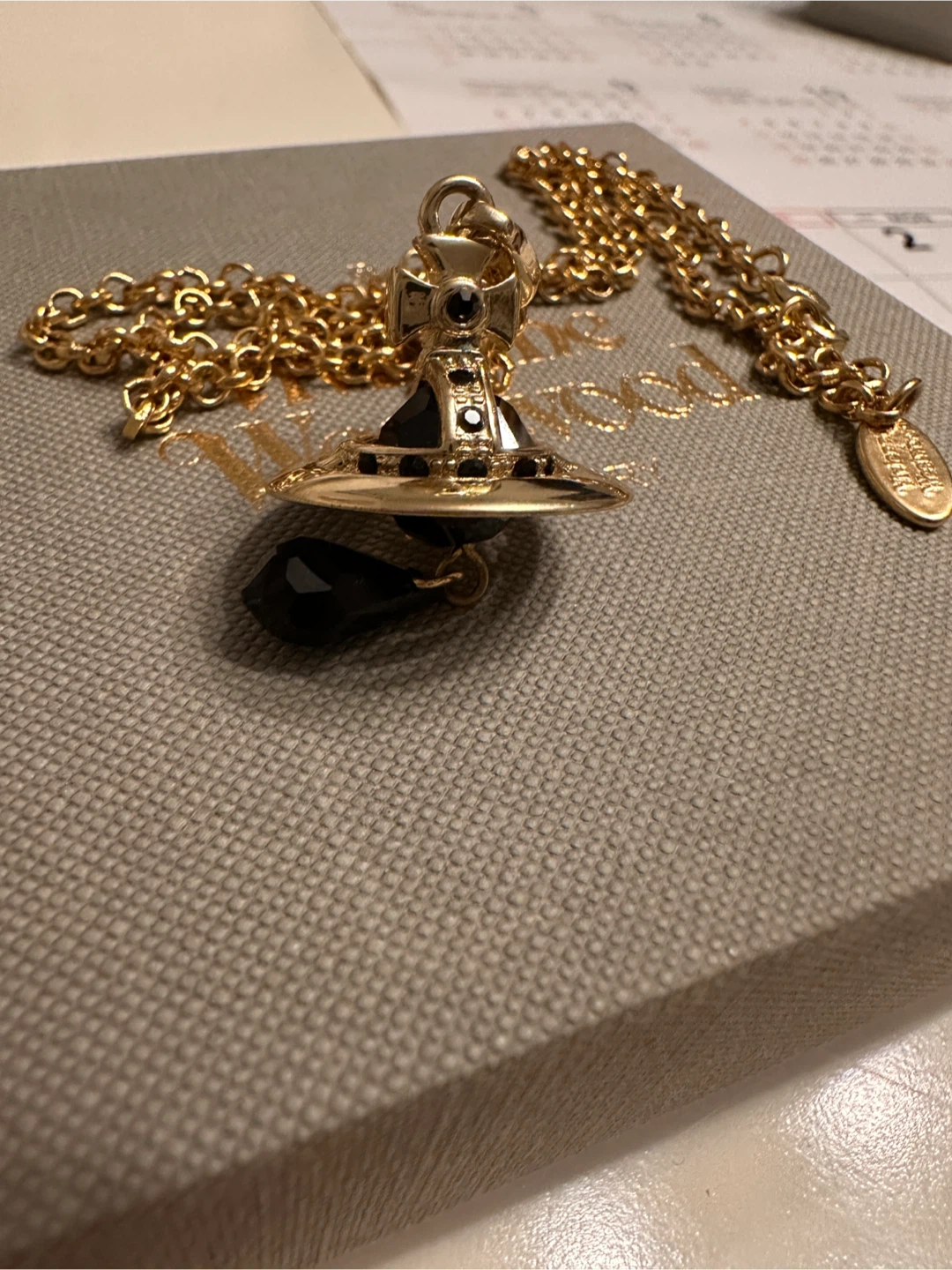 Vivienne Westwood Gold-Tone Orb Necklace