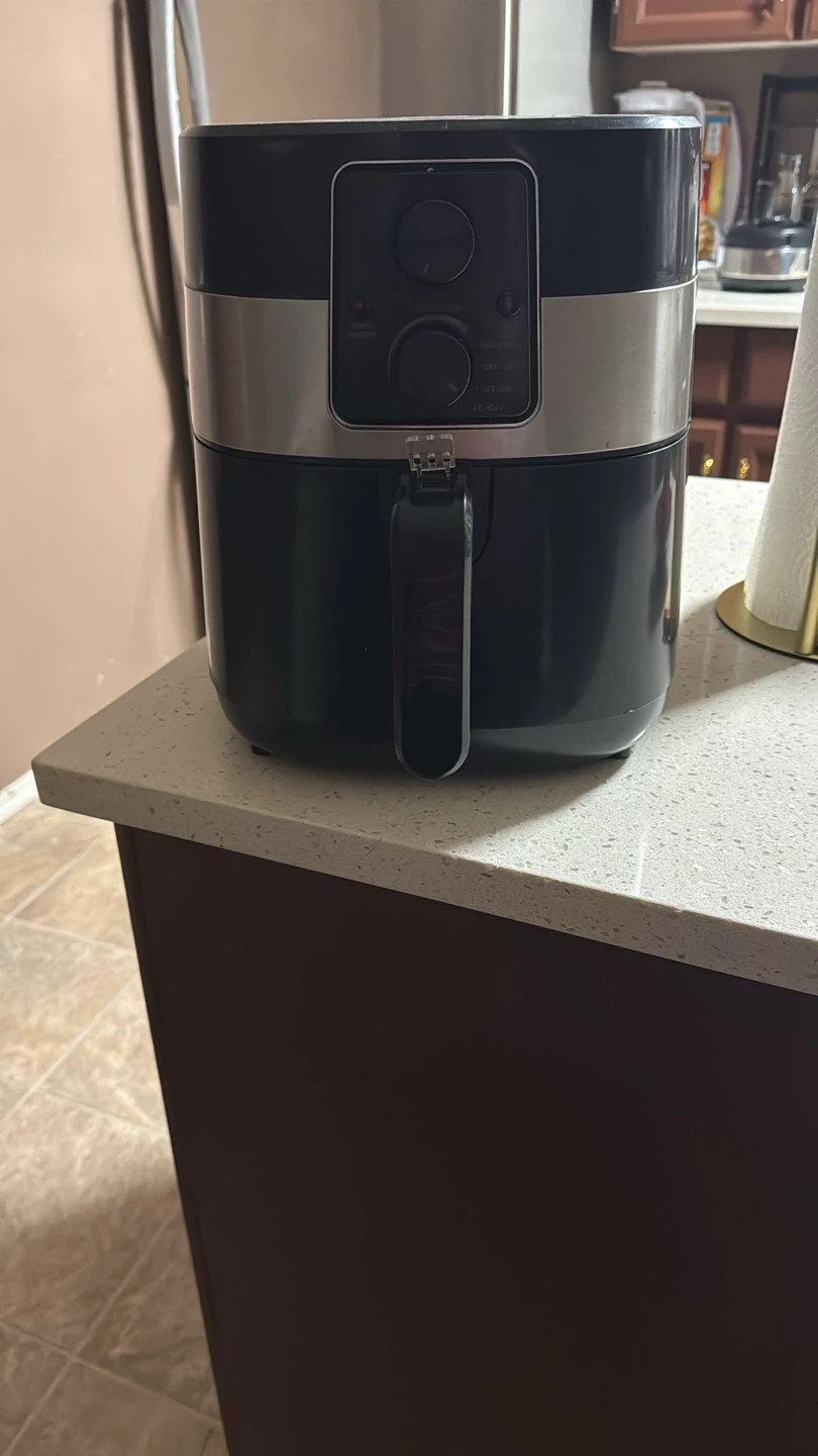Air Fryer - Black and Silver