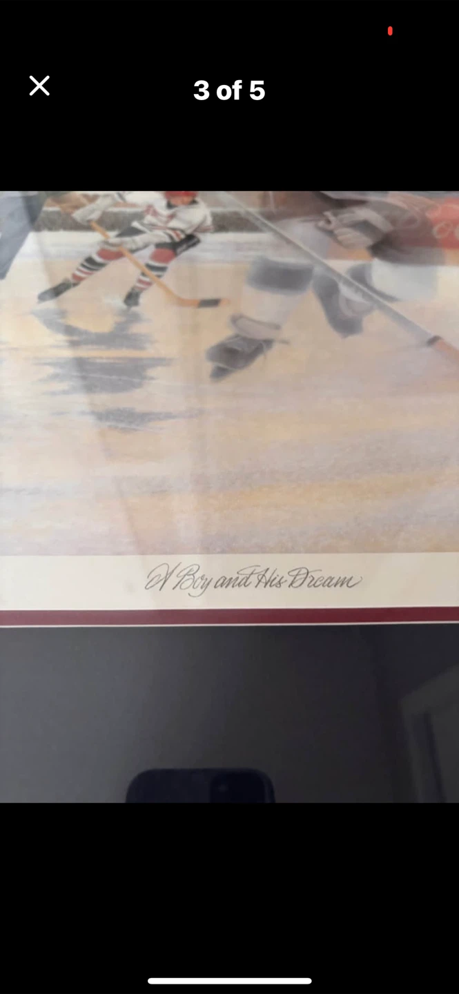 Wayne Gretzky "A Boy and His Dream"-by James Lumbers - photo 3