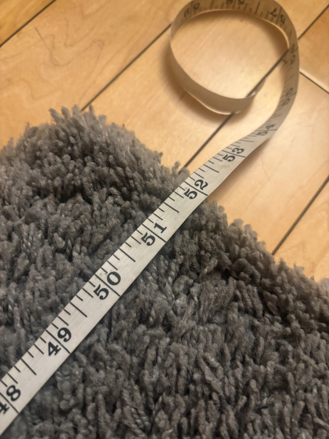 Grey Shag Rug 52x77 inch - photo 4