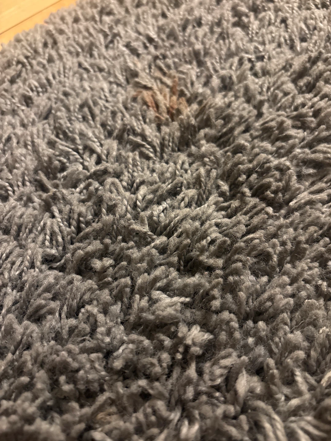 Grey Shag Rug 52x77 inch - photo 5