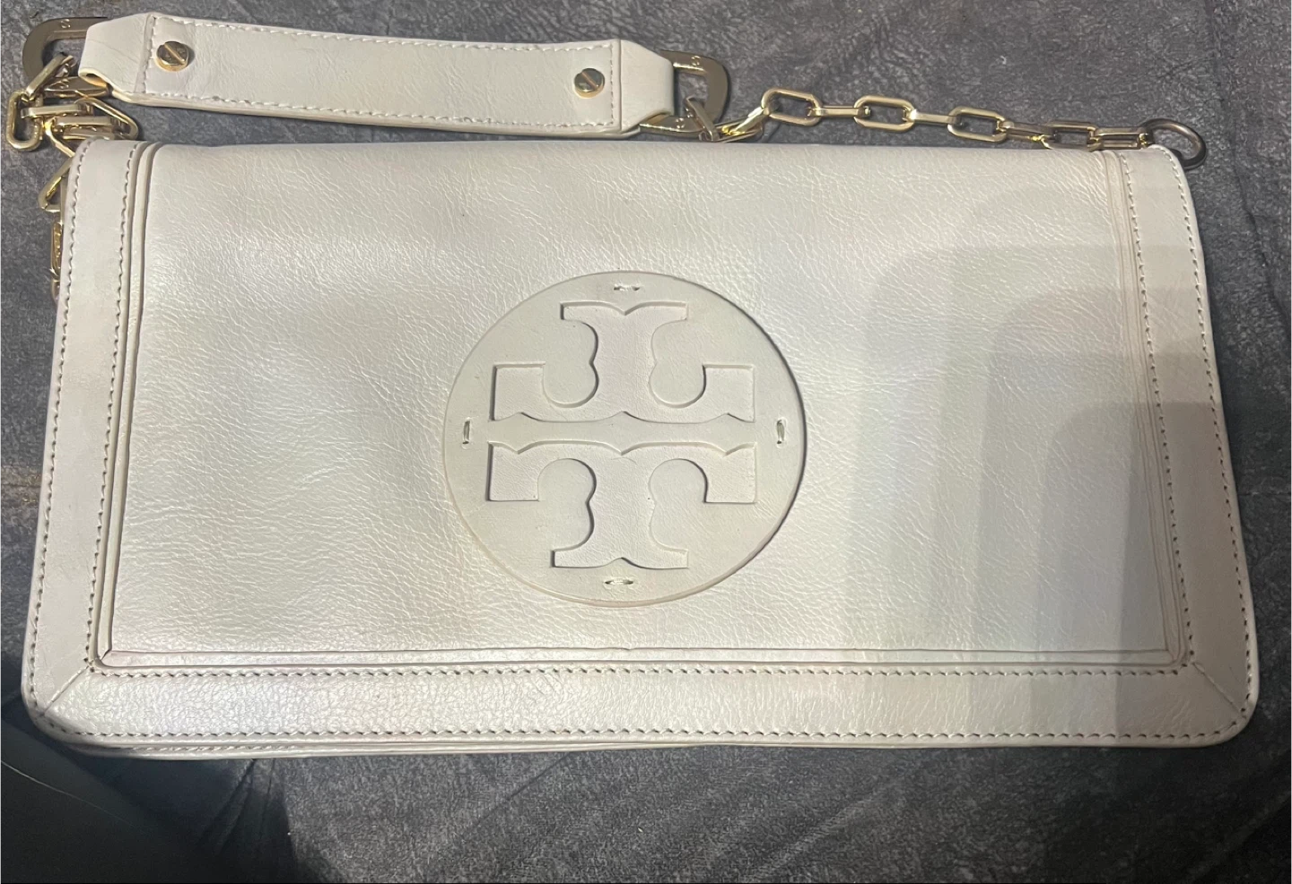 Tory Burch Clutch - Ivory
