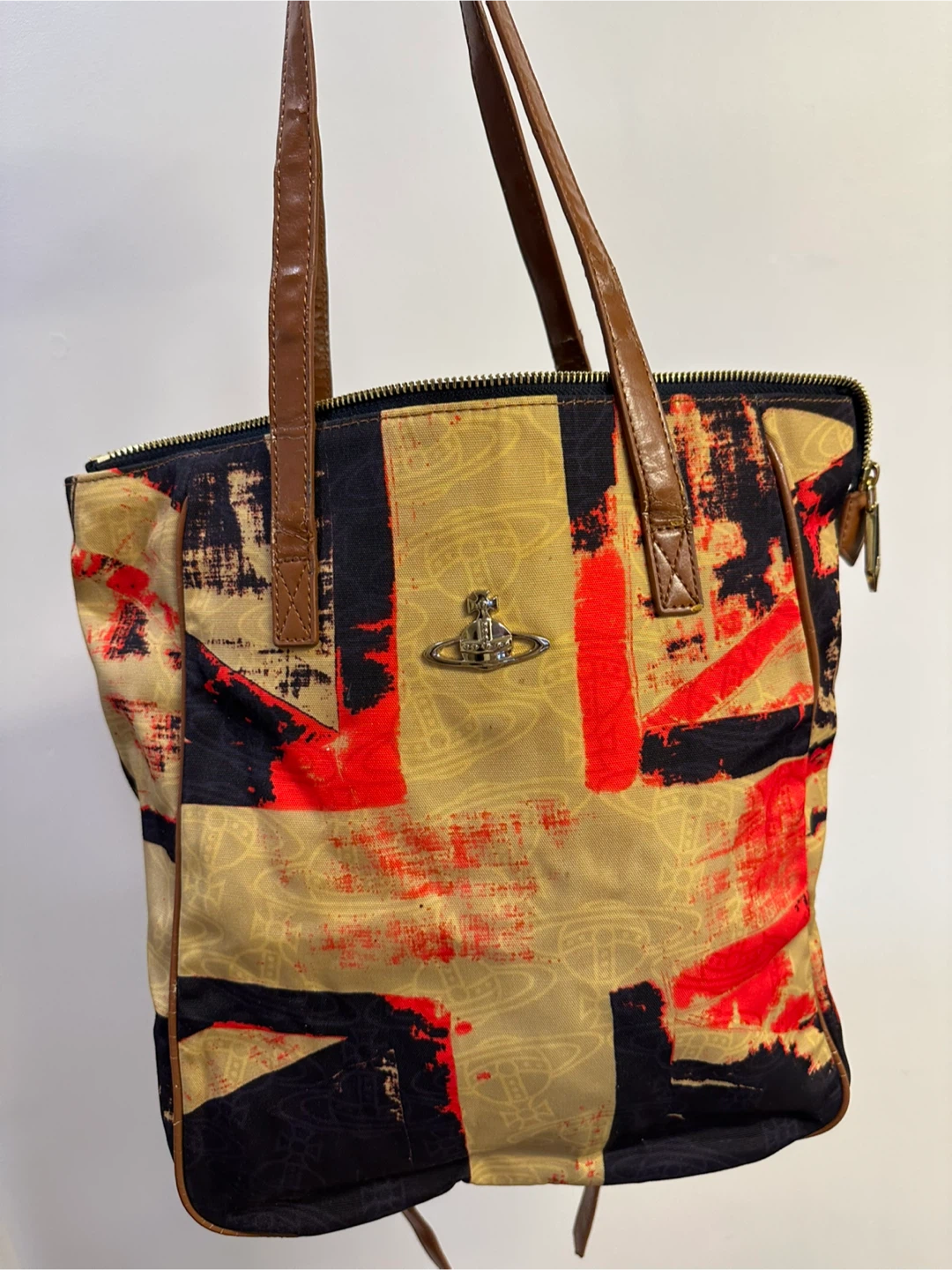 Vivienne Westwood Union Jack Tote Bag