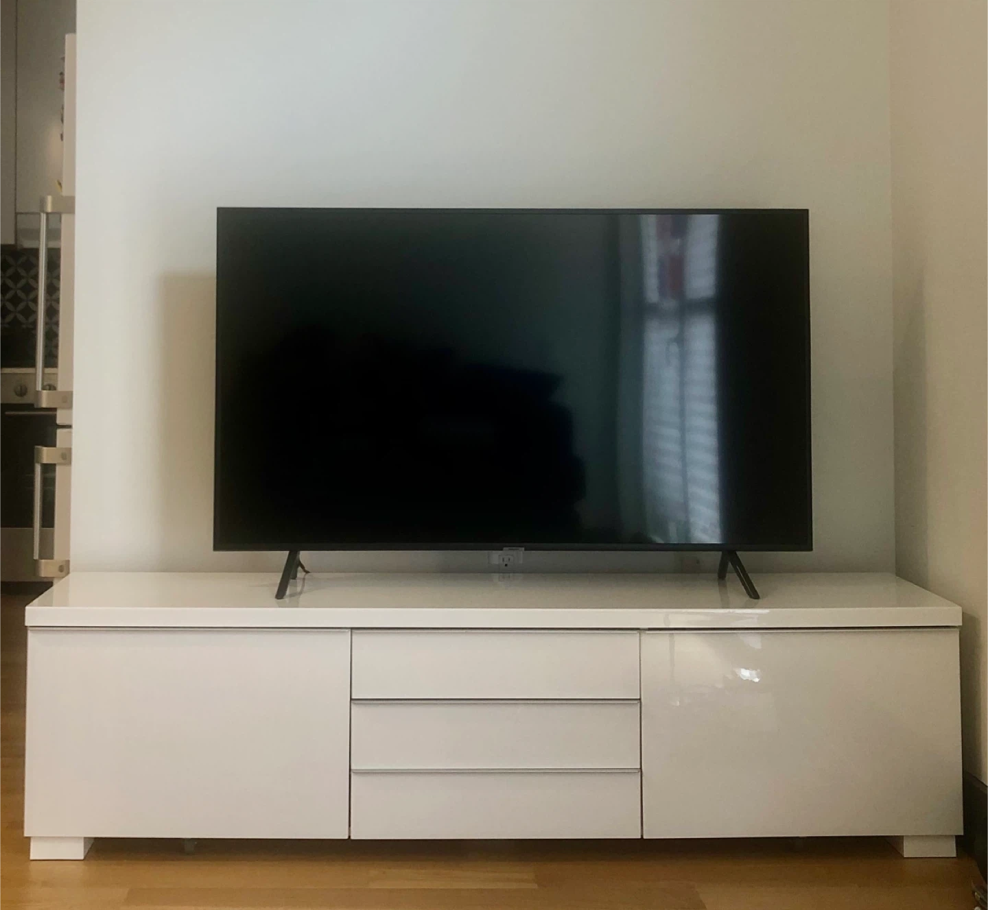 PRICE NEGOTIABLE - IKEA BESTA BURS TV CONSOLE BENCH