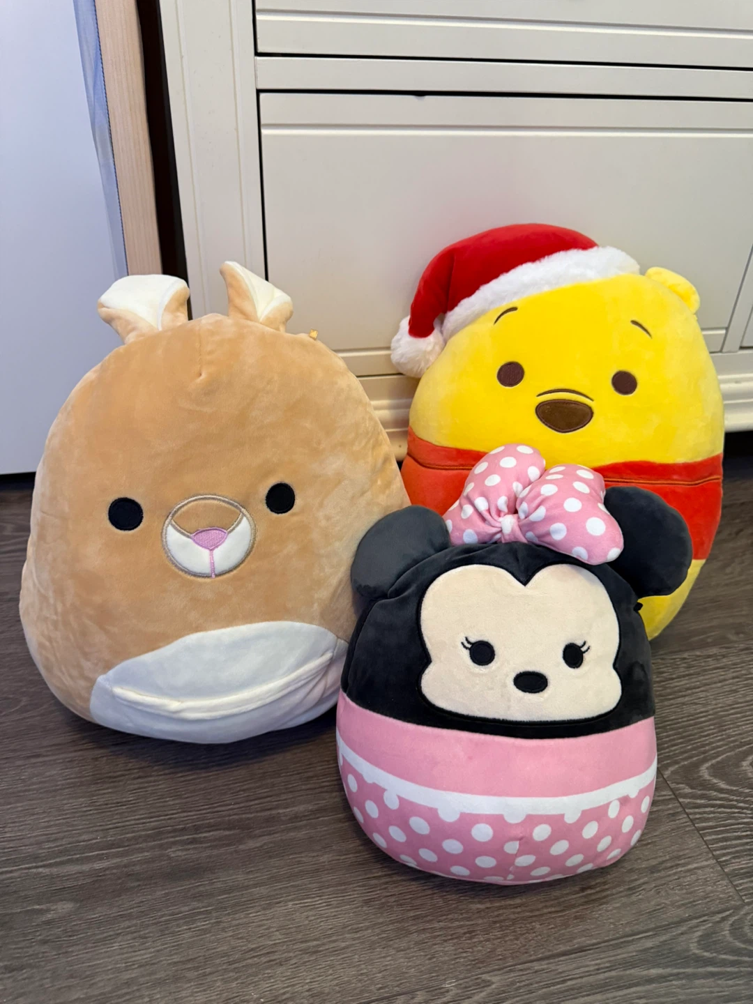 Squishmallows Plush Toys - Bunny, Pooh, Minnie