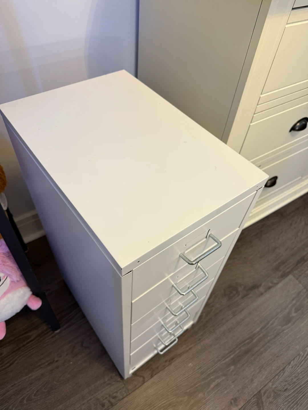 IKEA White  Filing Cabinet - 6 Drawers