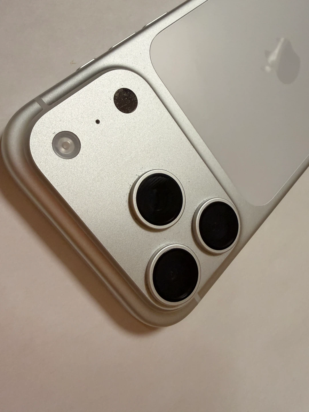 Silver iPhone 13 Case with Camera Lens Protection