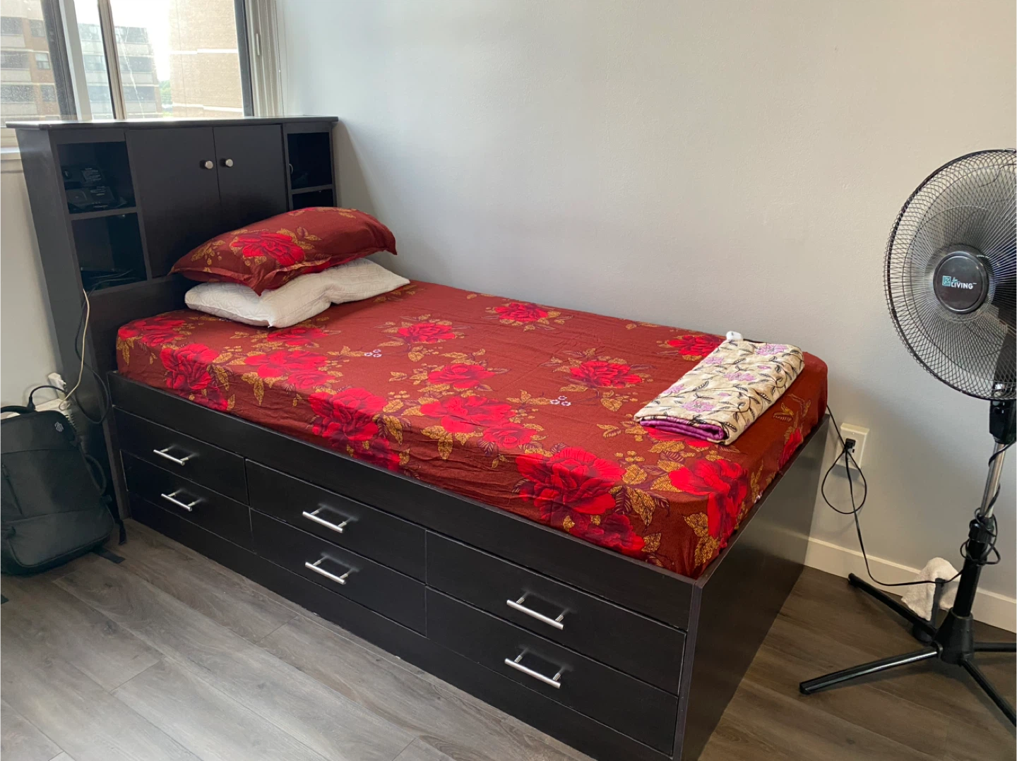 Single Bed Frame with Storage - photo 2