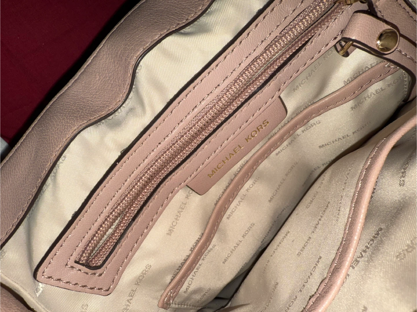 Michael Kors Pink Leather Backpack - photo 3