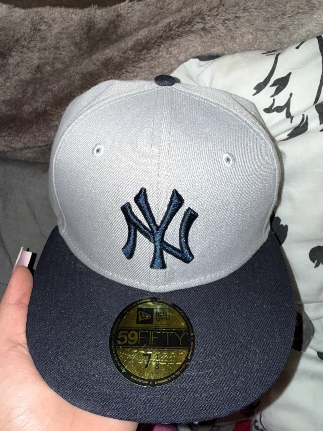 New Era 59FIFTY New York Yankees Fitted Hat Size 7 1/8