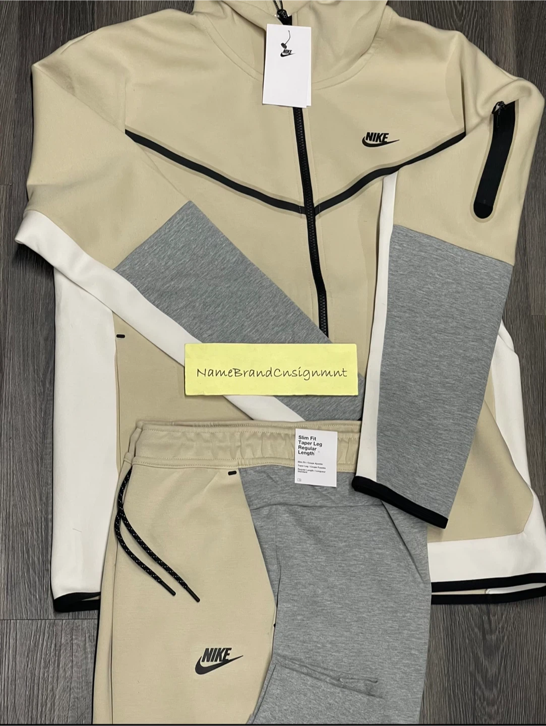 Nike Tech Fleece Set - Beige/Grey - photo 2